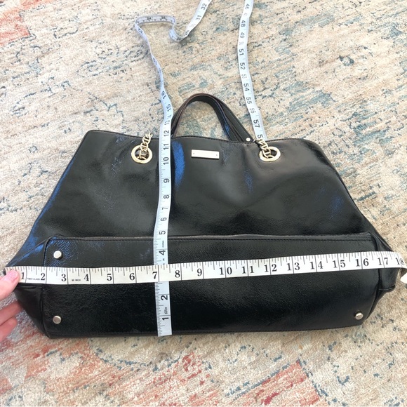 ♠️ Kate spade New York ♠️ large black patent leather handbag - Picture 17 of 17